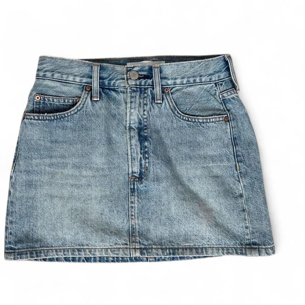 Aritzia Denim Mini Skirt